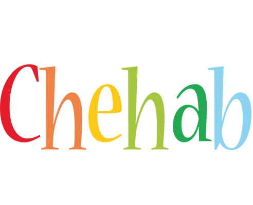 Chehab birthday logo