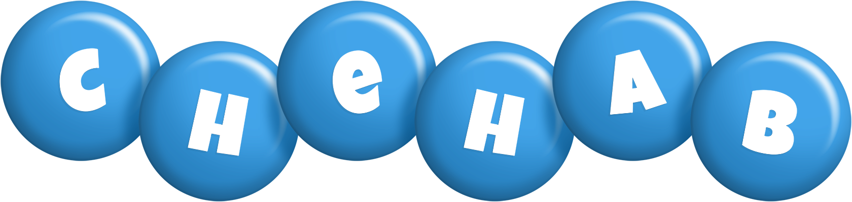 Chehab candy-blue logo