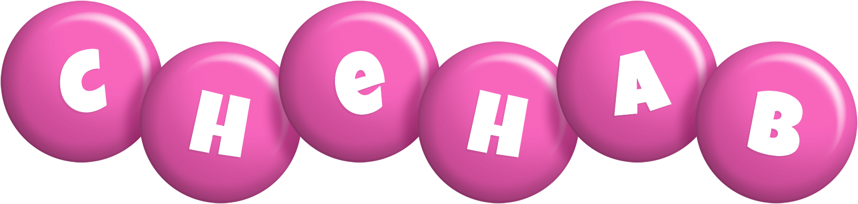 Chehab candy-pink logo