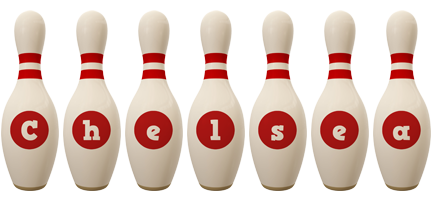 Chelsea bowling-pin logo