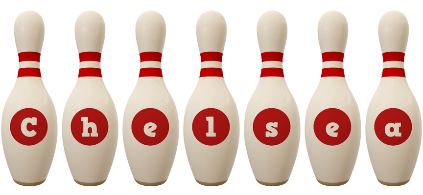 Chelsea bowling-pin logo