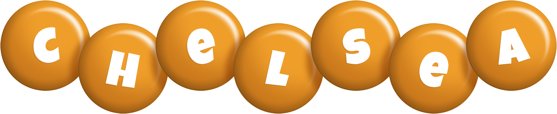 Chelsea candy-orange logo