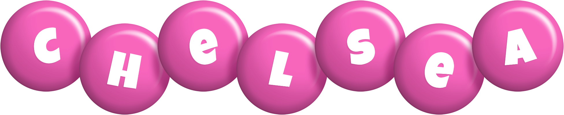 Chelsea candy-pink logo