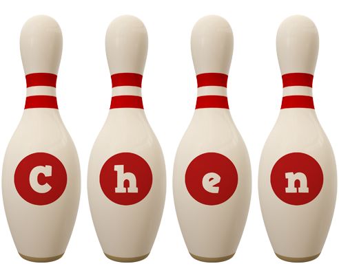 Chen bowling-pin logo