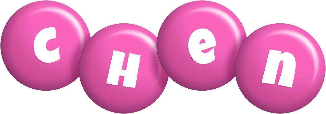 Chen candy-pink logo