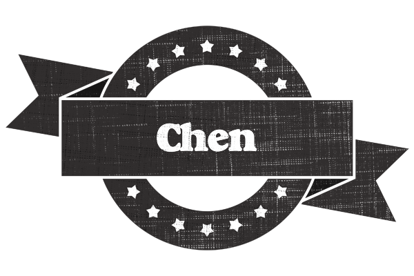 Chen grunge logo