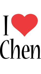 Chen i-love logo