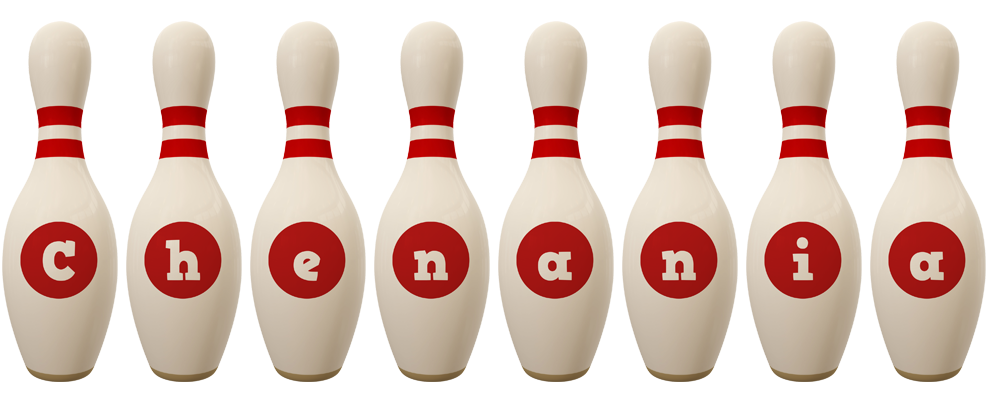 Chenania bowling-pin logo