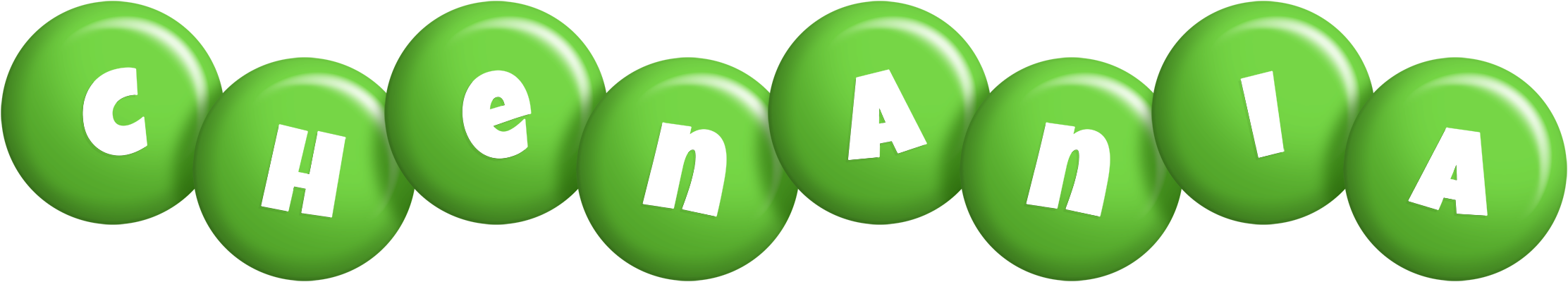 Chenania candy-green logo