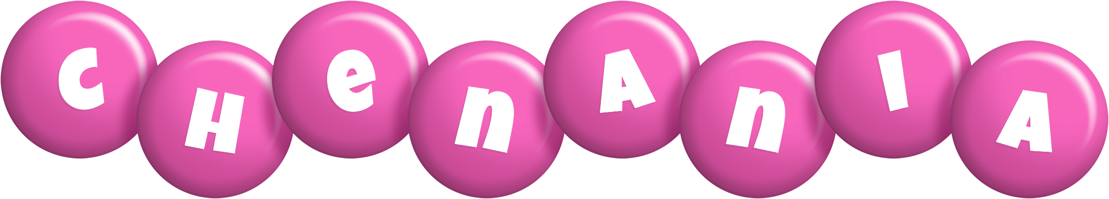Chenania candy-pink logo
