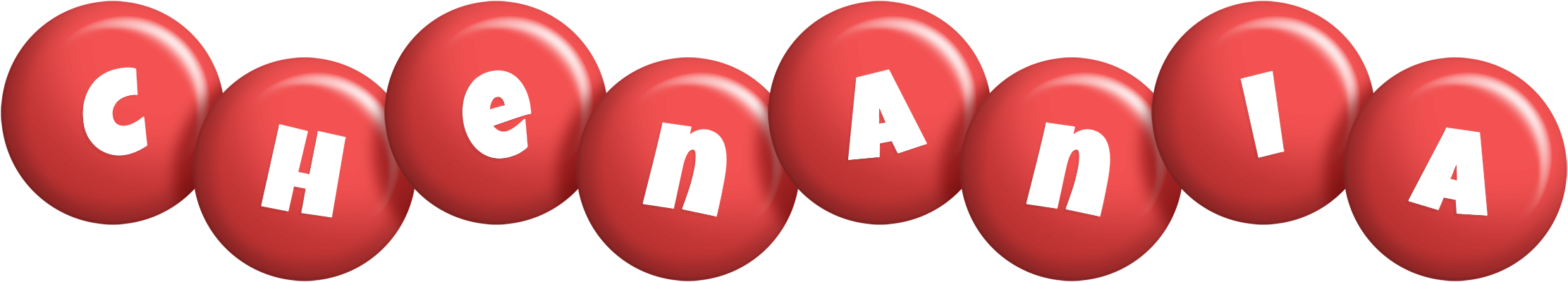 Chenania candy-red logo
