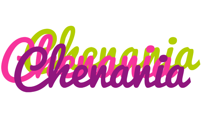 Chenania flowers logo