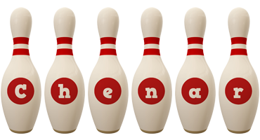 Chenar bowling-pin logo