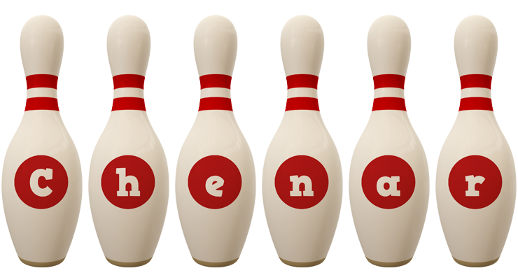 Chenar bowling-pin logo