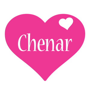 Chenar love-heart logo