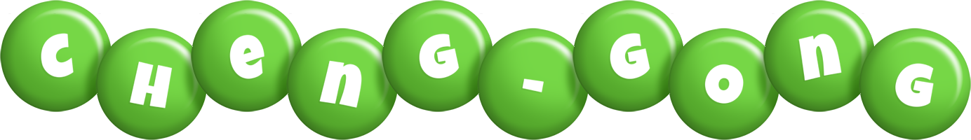 Cheng-Gong candy-green logo