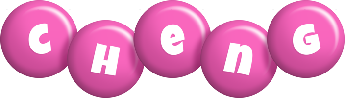 Cheng candy-pink logo