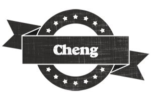 Cheng grunge logo