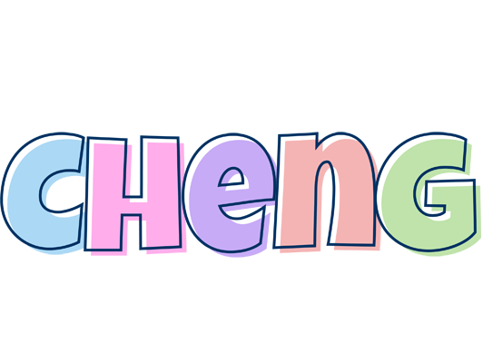 Cheng pastel logo