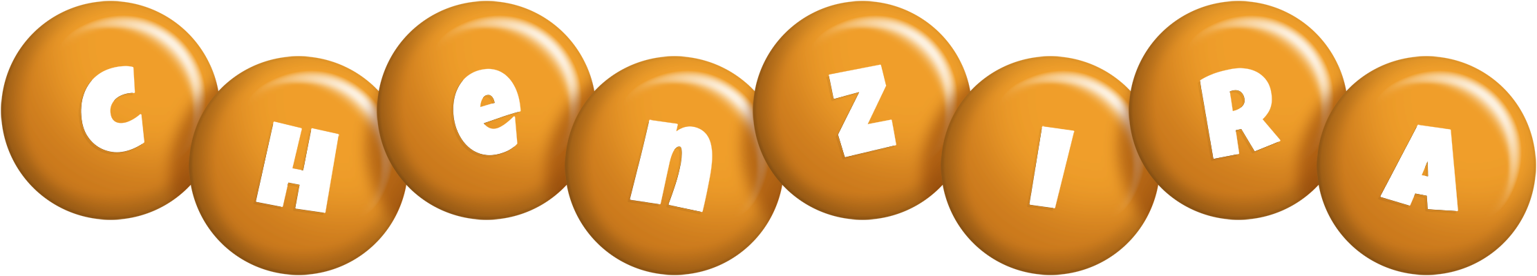 Chenzira candy-orange logo