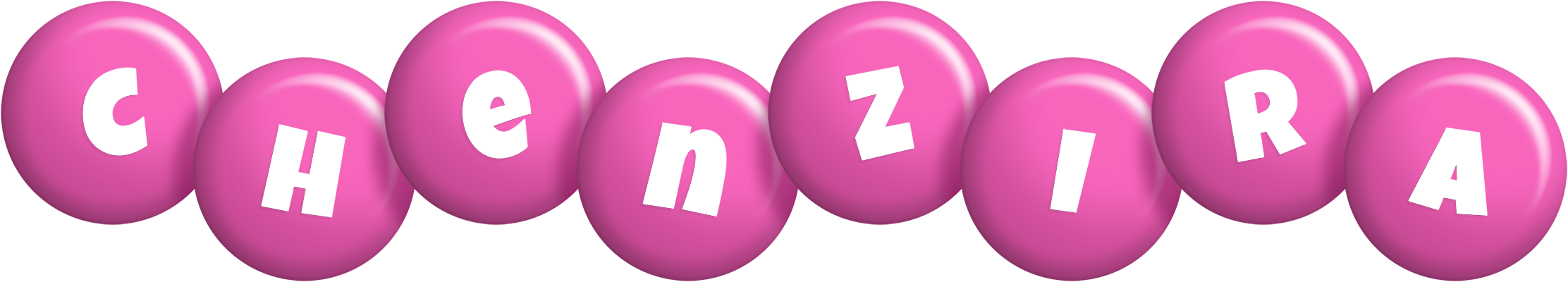 Chenzira candy-pink logo