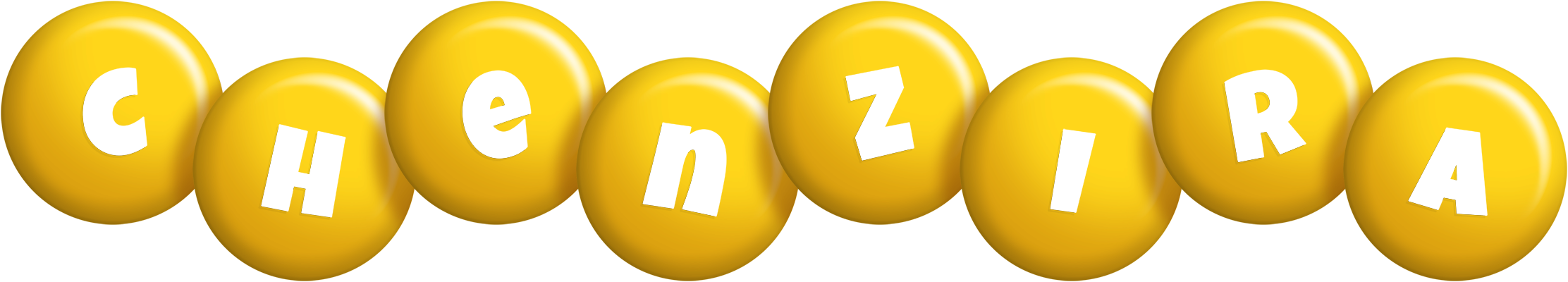 Chenzira candy-yellow logo