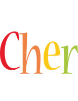Cher birthday logo