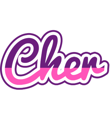 Cher cheerful logo