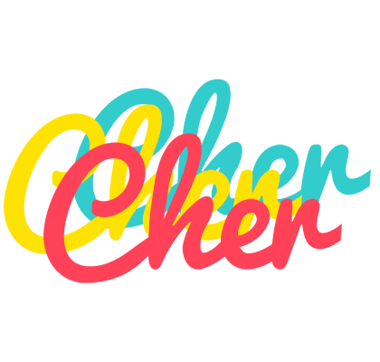 Cher disco logo