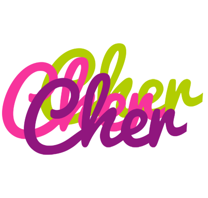 Cher flowers logo