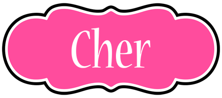 Cher invitation logo