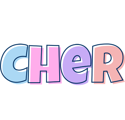 Cher pastel logo