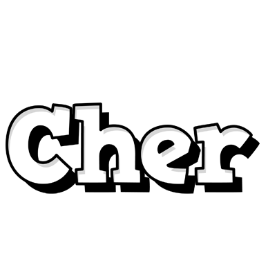 Cher snowing logo