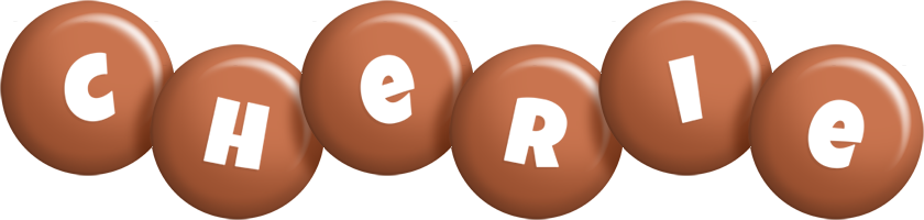 Cherie candy-brown logo