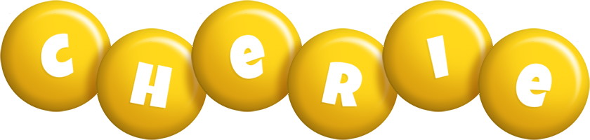 Cherie candy-yellow logo