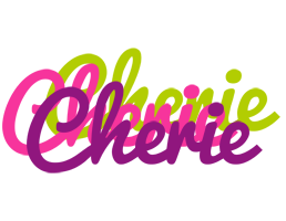 Cherie flowers logo