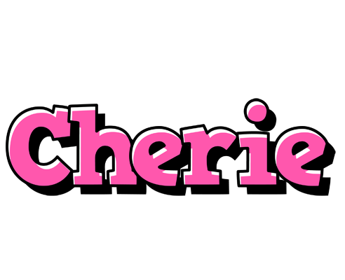 Cherie girlish logo