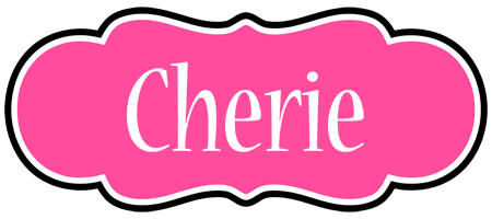 Cherie invitation logo