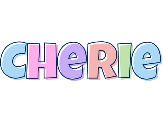 Cherie pastel logo