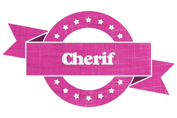 Cherif beauty logo