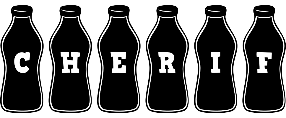 Cherif bottle logo