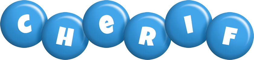 Cherif candy-blue logo