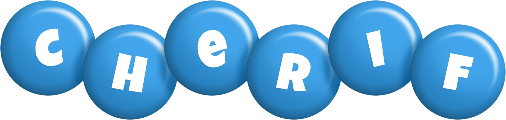 Cherif candy-blue logo
