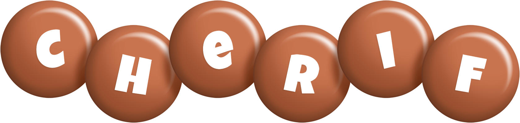 Cherif candy-brown logo
