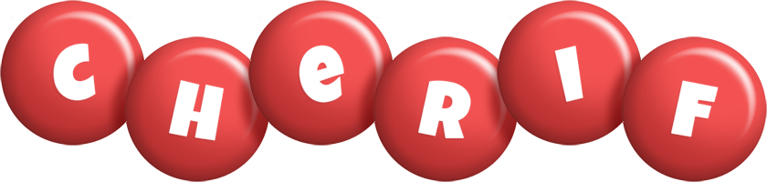 Cherif candy-red logo