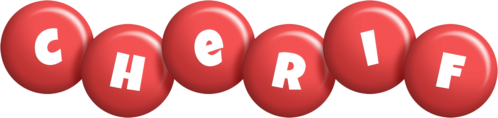 Cherif candy-red logo