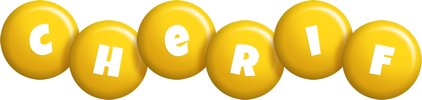 Cherif candy-yellow logo