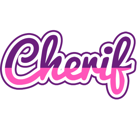 Cherif cheerful logo