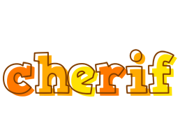 Cherif desert logo