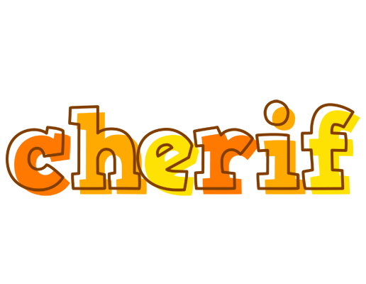 Cherif desert logo